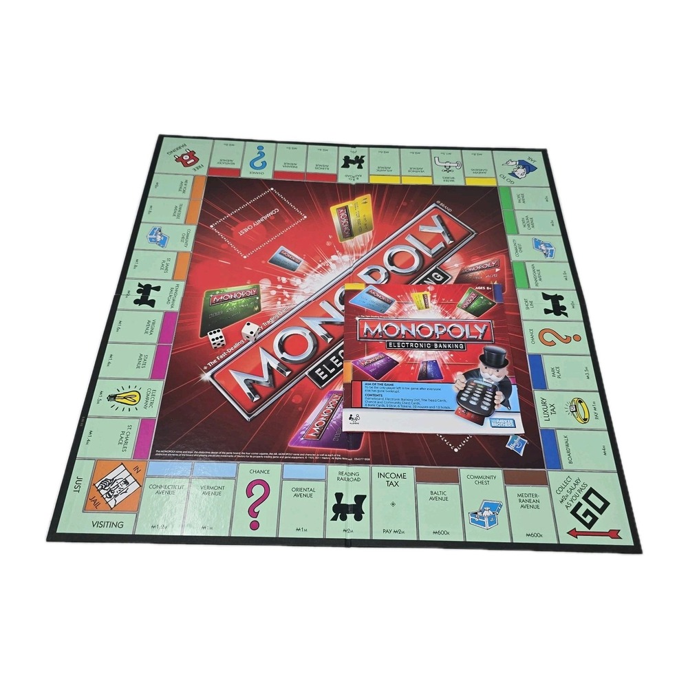 Monopoly Electronic Banking Edition 2011 Replacement Parts Board Manual Dice